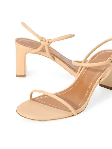 Staud Women's Laurel 65MM Leather Sandals - Porcini - Size 10.5 | Thumbnail 5
