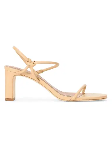 Staud Women's Laurel 65MM Leather Sandals - Porcini - Size 10.5 | Thumbnail 1