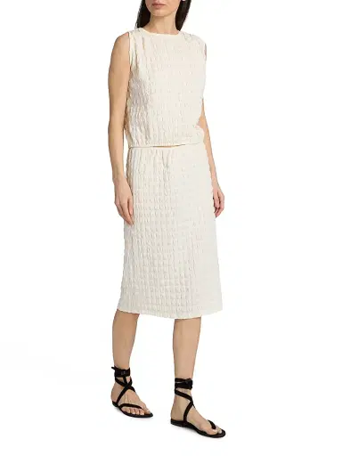 Proenza Schouler White Label Women's Lori Textured Pencil Skirt | Thumbnail 2 Proenza Schouler White Label Women's Lori Textured Pencil Skirt | Thumbnail 2