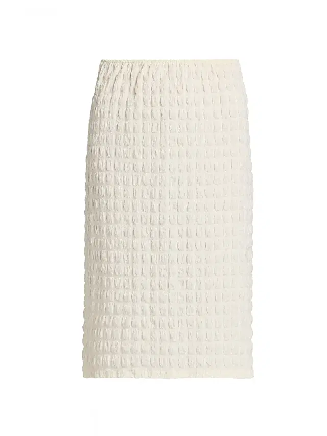Proenza Schouler White Label Women's Lori Textured Pencil Skirt - Off White