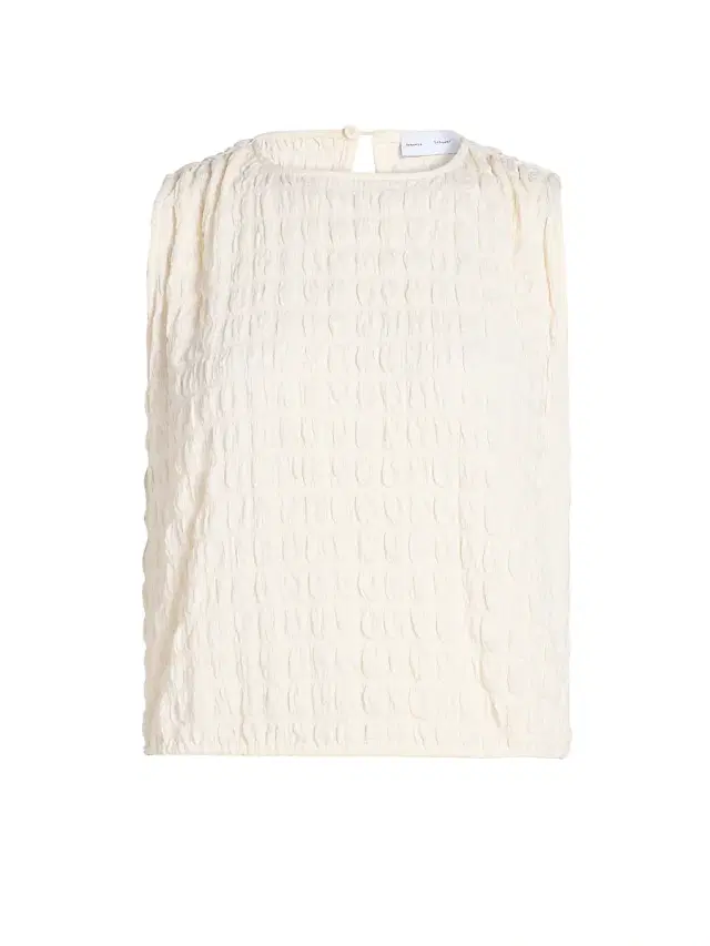 Women's Bradley Textured Crewneck Top - Off White