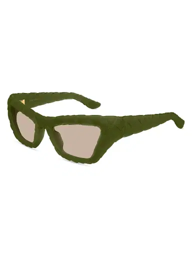 Bottega Veneta Women's Intrecciato 3D Cat-Eye Sunglasses | Thumbnail 1 Bottega Veneta Women's Intrecciato 3D Cat-Eye Sunglasses | Thumbnail 1
