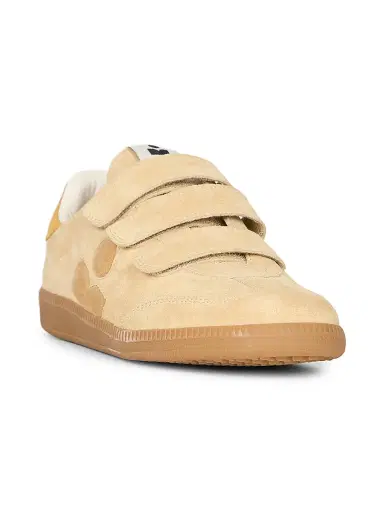 Isabel Marant Women's Beth Suede Low-Top Sneakers - Multi Beige - Size 12 | Thumbnail 2