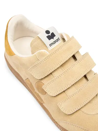 Isabel Marant Women's Beth Suede Low-Top Sneakers - Multi Beige - Size 12 | Thumbnail 5