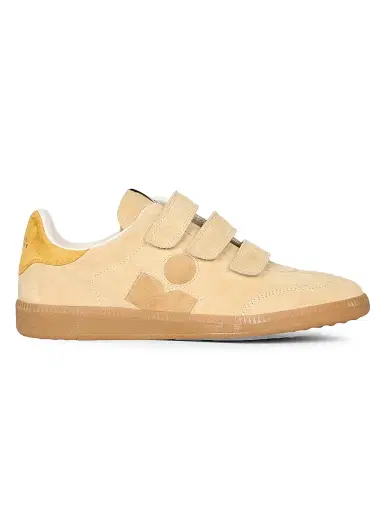 Isabel Marant Women's Beth Suede Low-Top Sneakers - Multi Beige - Size 12 | Thumbnail 1