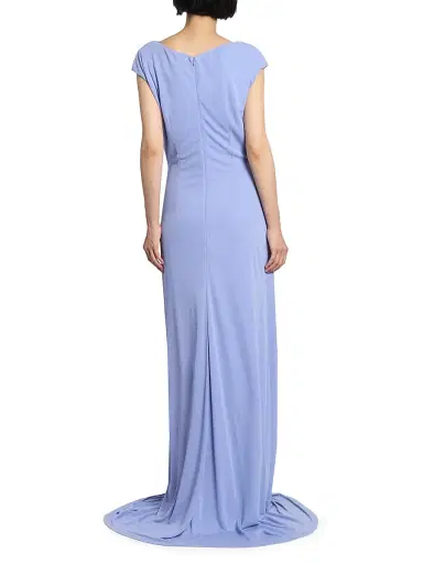 Erdem Women's Draped Jersey Cap-Sleeve Gown | Thumbnail 5 Erdem Women's Draped Jersey Cap-Sleeve Gown | Thumbnail 5