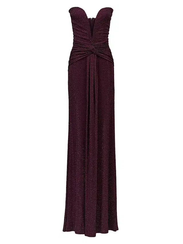 The New Arrivals Ilkyaz Ozel Women's Nicole Pao Rosa Crystal-Embellished Gown - Pao Rosa