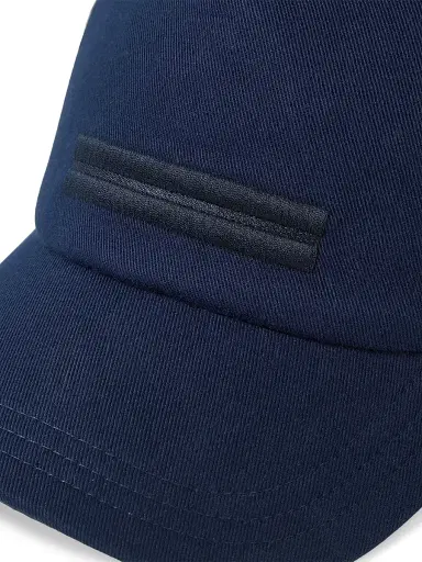 Zegna Men's Cotton Baseball Cap - Dark Indigo Blue - Size XL | Thumbnail 3 Zegna Men's Cotton Baseball Cap - Dark Indigo Blue - Size XL | Thumbnail 3