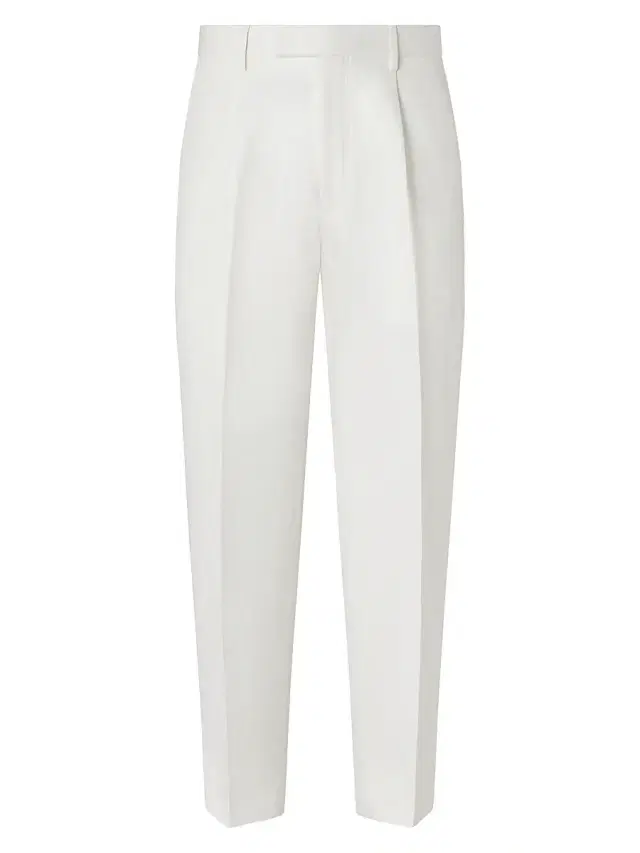 ZEGNA Men's Cotton and Linen Pants - White