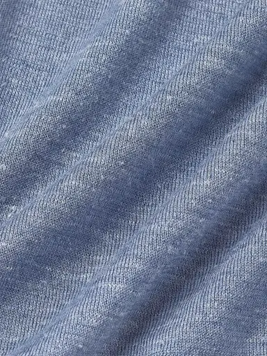 Zegna Men's Silk Cashmere and Linen Crewneck Sweater - Lilac Melange - Size 40 | Thumbnail 5