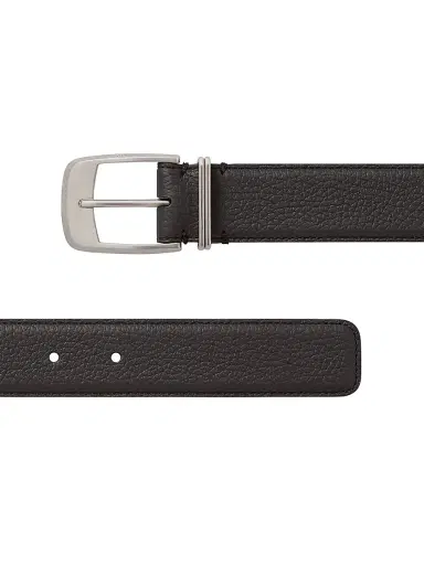 Zegna Men's Leather Belt - Dark Brown - Size 42 | Thumbnail 3 Zegna Men's Leather Belt - Dark Brown - Size 42 | Thumbnail 3