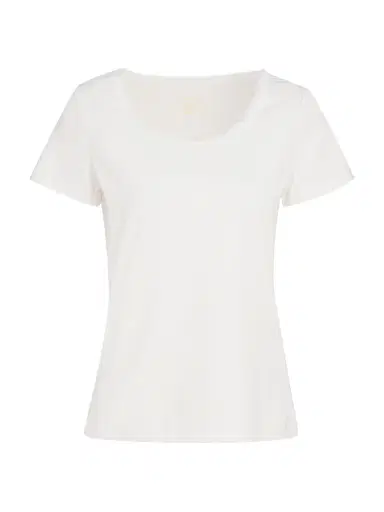 Kobi Halperin Women's Ahava Cotton-Blend Scoopneck T-Shirt | Thumbnail 1 Kobi Halperin Women's Ahava Cotton-Blend Scoopneck T-Shirt | Thumbnail 1