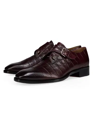 Christian Louboutin Men's Chambeli Monk Strap Shoes | Thumbnail 2 Christian Louboutin Men's Chambeli Monk Strap Shoes | Thumbnail 2