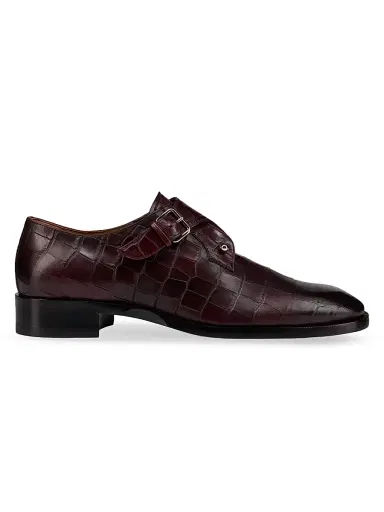 Christian Louboutin Men's Chambeli Monk Strap Shoes | Thumbnail 1 Christian Louboutin Men's Chambeli Monk Strap Shoes | Thumbnail 1