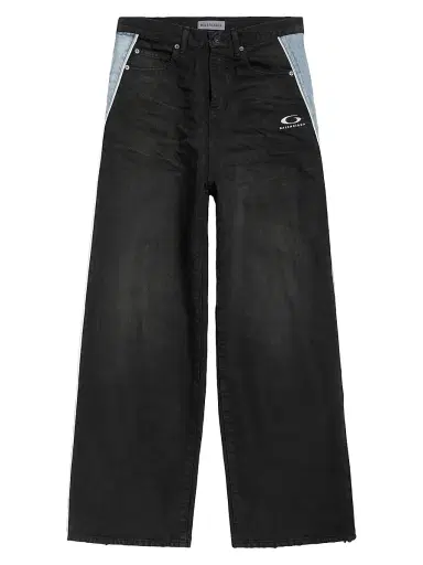 Balenciaga Men's Piping Detail Denim Jeans - Black - Size 30 | Thumbnail 1 Balenciaga Men's Piping Detail Denim Jeans - Black - Size 30 | Thumbnail 1