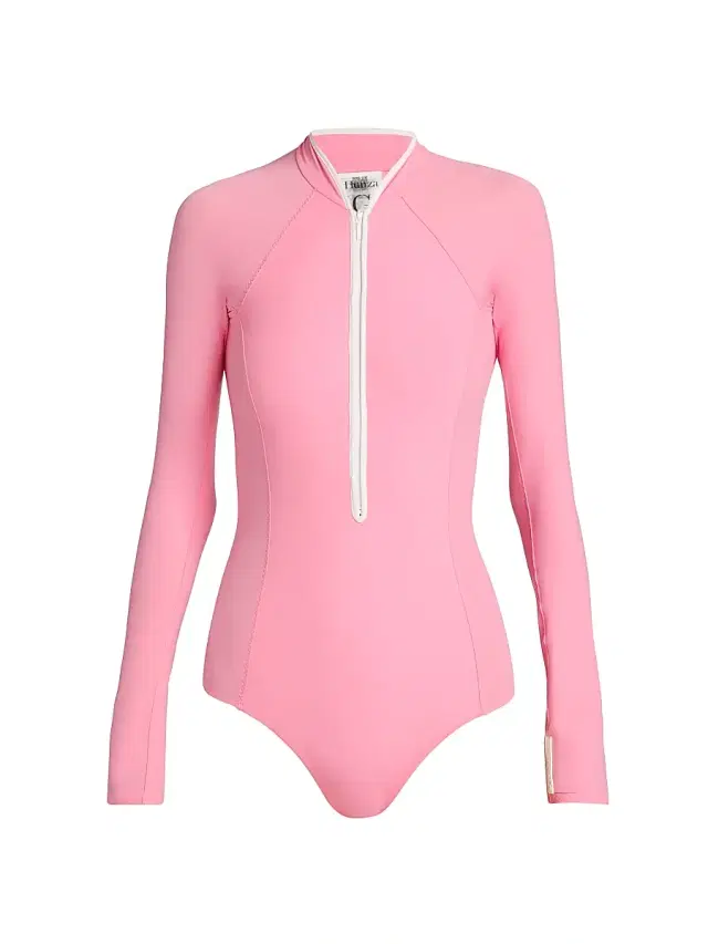 Women's Tyra Rashguard Swimsuit - Bubblegum
