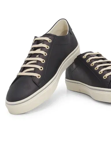 Brunello Cucinelli Men's Leather Low-Top Sneakers | Thumbnail 5