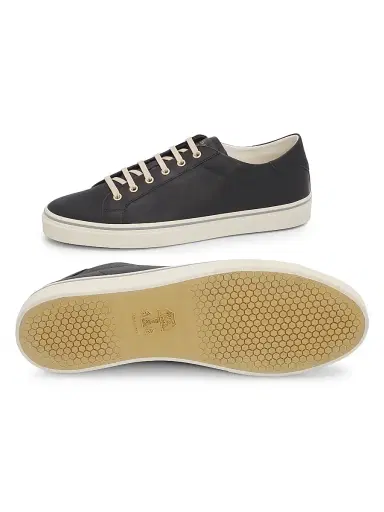 Brunello Cucinelli Men's Leather Low-Top Sneakers | Thumbnail 6
