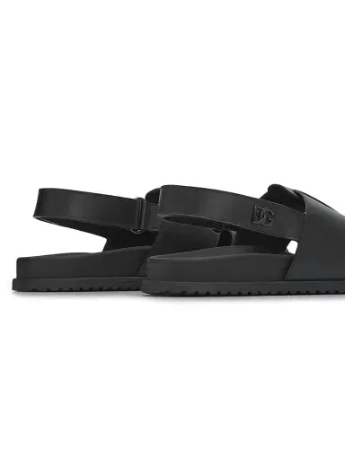 Dolce & Gabbana Men's Leather Sandals - Nero - Size 13 | Thumbnail 3 Dolce & Gabbana Men's Leather Sandals - Nero - Size 13 | Thumbnail 3