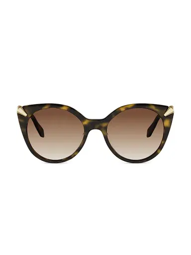 BVLGARI Women's Serpenti Viper 53MM Round Sunglasses - Gold Brown | Thumbnail 2 BVLGARI Women's Serpenti Viper 53MM Round Sunglasses - Gold Brown | Thumbnail 2