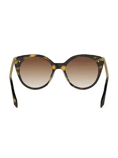 BVLGARI Women's Serpenti Viper 53MM Round Sunglasses - Gold Brown | Thumbnail 5 BVLGARI Women's Serpenti Viper 53MM Round Sunglasses - Gold Brown | Thumbnail 5