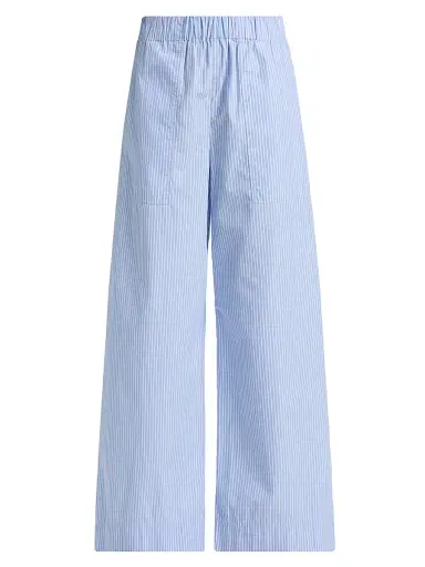 Simkhai Women's Arden Pull-On Pants - Periwinkle Stripe | Thumbnail 1 Simkhai Women's Arden Pull-On Pants - Periwinkle Stripe | Thumbnail 1