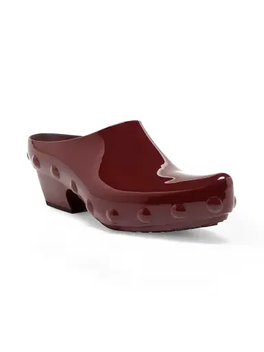 Bottega Veneta Women's Gondola Studded Clogs - Deep Mahogany | Thumbnail 2