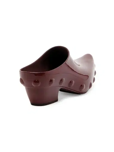 Bottega Veneta Women's Gondola Studded Clogs - Deep Mahogany | Thumbnail 3