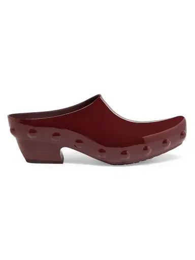 Bottega Veneta Women's Gondola Studded Clogs - Deep Mahogany | Thumbnail 1