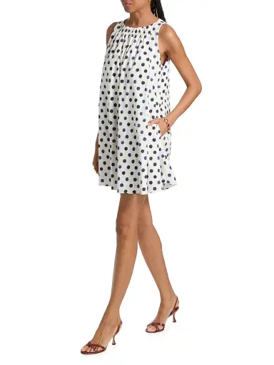 Misa Los Angeles Women's Louisa Polka Dot Minidress - Polka Dot - Size XL | Thumbnail 2 Misa Los Angeles Women's Louisa Polka Dot Minidress - Polka Dot - Size XL | Thumbnail 2