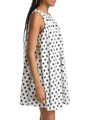 Misa Los Angeles Women's Louisa Polka Dot Minidress - Polka Dot - Size XL | Thumbnail 4 Misa Los Angeles Women's Louisa Polka Dot Minidress - Polka Dot - Size XL | Thumbnail 4