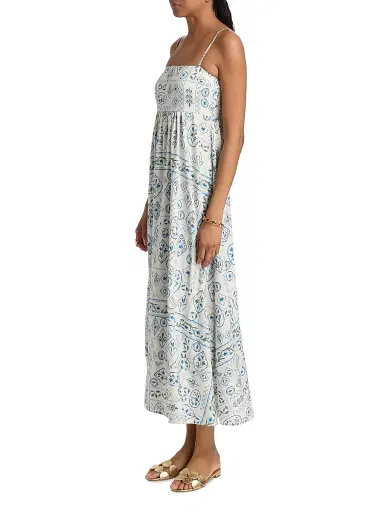 Misa Los Angeles Women's Adina Printed Maxi Dress - Tiled Flora - Size XL | Thumbnail 4 Misa Los Angeles Women's Adina Printed Maxi Dress - Tiled Flora - Size XL | Thumbnail 4
