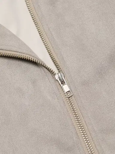 Monfrère Men's Maverick Faux Suede Bomber Jacket | Thumbnail 7