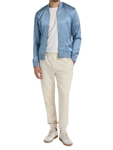 MONFRÈRE Men's Noah Faux-Suede Jogger Pants | Thumbnail 2