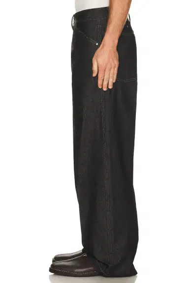 Lemaire Wide Pant With Studs | Thumbnail 2