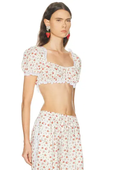 Dolce & Gabbana Cropped Top | Thumbnail 2 Dolce & Gabbana Cropped Top | Thumbnail 2