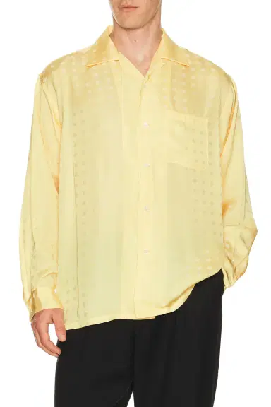 Beams Plus Open Collar Cupro Dot Pattern | Thumbnail 3 Beams Plus Open Collar Cupro Dot Pattern | Thumbnail 3