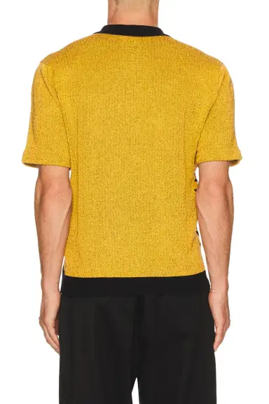 Beams Plus Half Zip Knit Polo Animal Jacquard | Thumbnail 4 Beams Plus Half Zip Knit Polo Animal Jacquard | Thumbnail 4