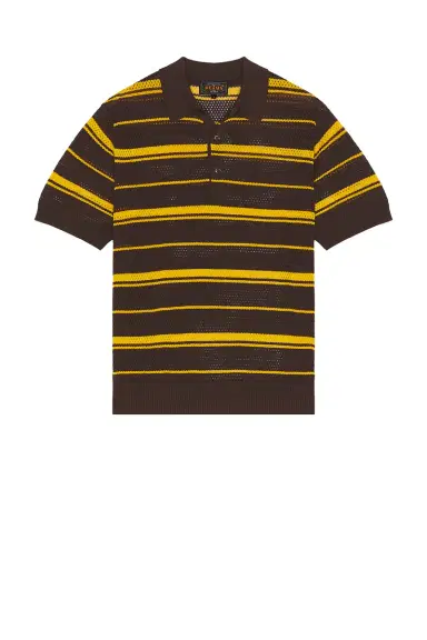 Beams Plus Mesh Polo Stripe | Thumbnail 6 Beams Plus Mesh Polo Stripe | Thumbnail 6