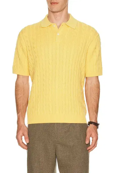 Beams Plus Knit Polo Cable | Thumbnail 3