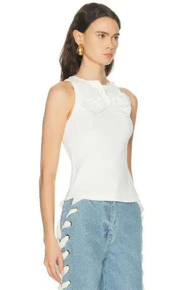 Aknvas Camille Flower 3d Tank Top | Thumbnail 2 Aknvas Camille Flower 3d Tank Top | Thumbnail 2