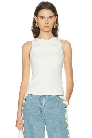 Aknvas Camille Flower 3d Tank Top | Thumbnail 1 Aknvas Camille Flower 3d Tank Top | Thumbnail 1