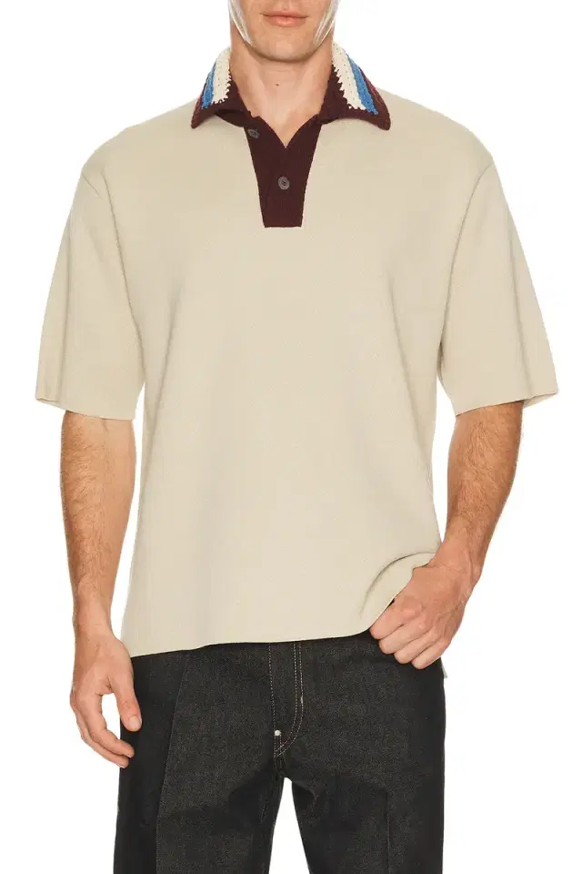 Junya Watanabe Crochet Collar Shirt