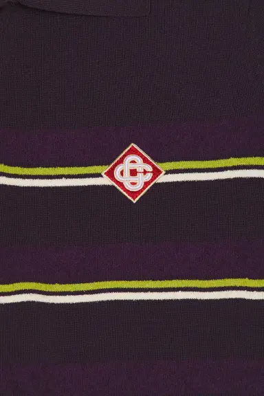 Casablanca Stripe Polo Shirt | Thumbnail 7