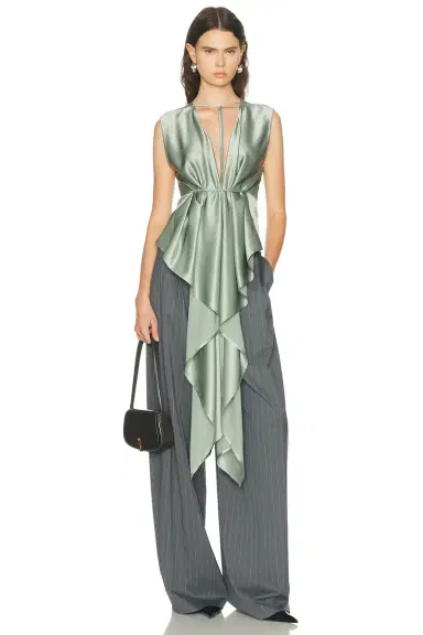 Helmut Lang Scarf Drape Top | Thumbnail 1
