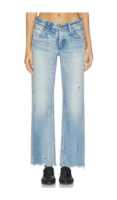 Moussy Vintage Mattapan Straight Low Rise Jeans | Thumbnail 1 Moussy Vintage Mattapan Straight Low Rise Jeans | Thumbnail 1