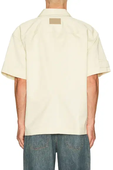 Helmut Lang Short Sleeve Loop Tape Shirt | Thumbnail 4 Helmut Lang Short Sleeve Loop Tape Shirt | Thumbnail 4