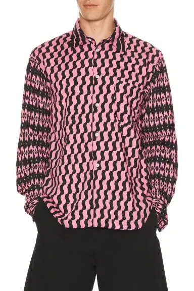 COMME des GARCONS Homme Plus Button Down Shirt | Thumbnail 1 COMME des GARCONS Homme Plus Button Down Shirt | Thumbnail 1
