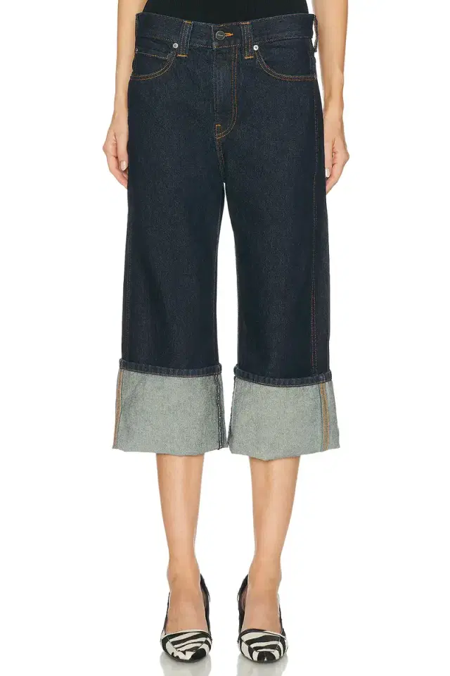KHAITE Boyle Straight Leg Crop
