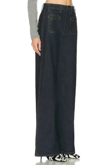 Khaite Delmonico Wide Leg | Thumbnail 2 Khaite Delmonico Wide Leg | Thumbnail 2